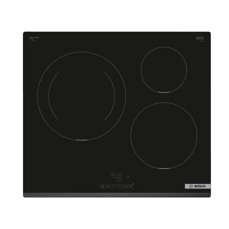 Bếp từ Bosch 3 vùng nấu PIJ631BB5E lắp âm Bếp từ Bosch 3 vùng nấu PIJ631BB5E lắp âm